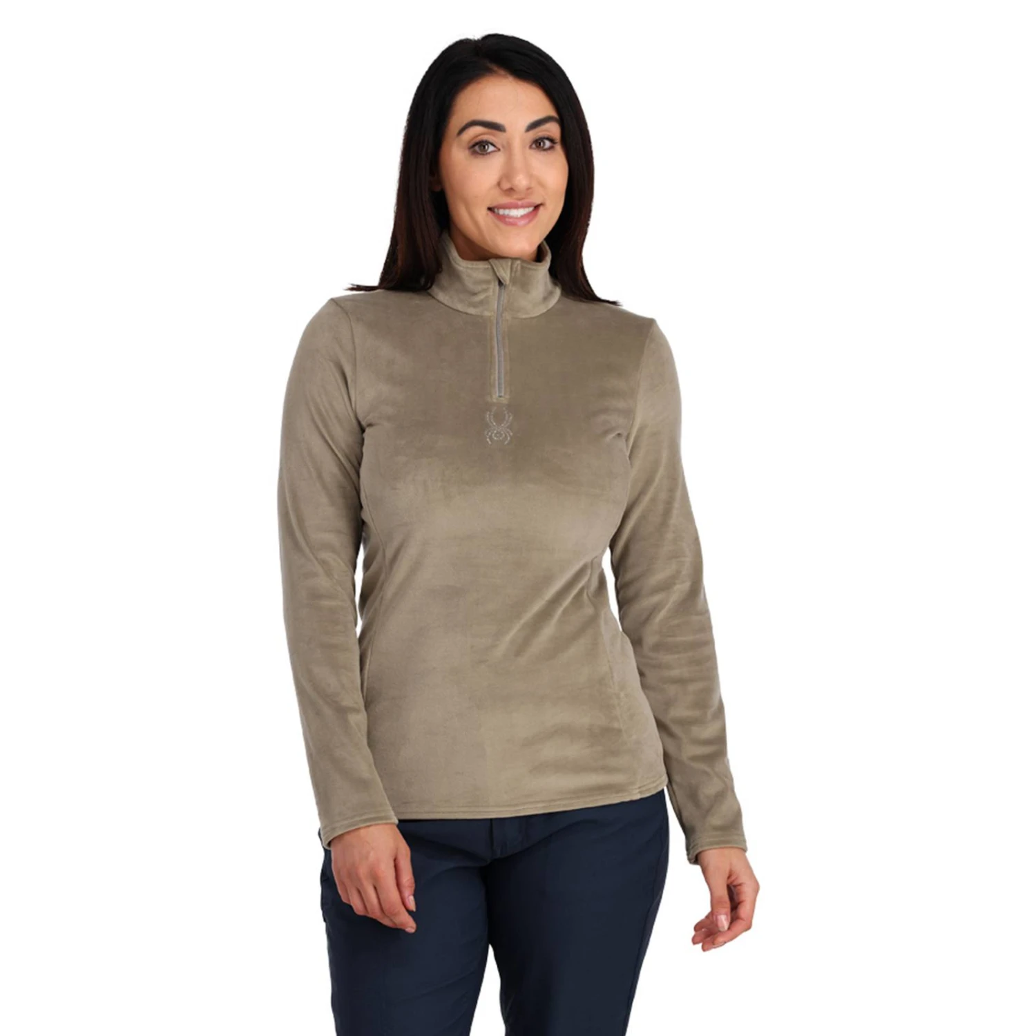 Spyder Shimmer Bug Damen Fleecejacke Grau 4 Spyder Shimmer Bug Damen Fleecejacke Grau – Bild 2