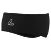 Loeffler Löffler Mono Headband Flaps Stirnband Schwarz -Skiausrüstung Angebote 25061 990 1