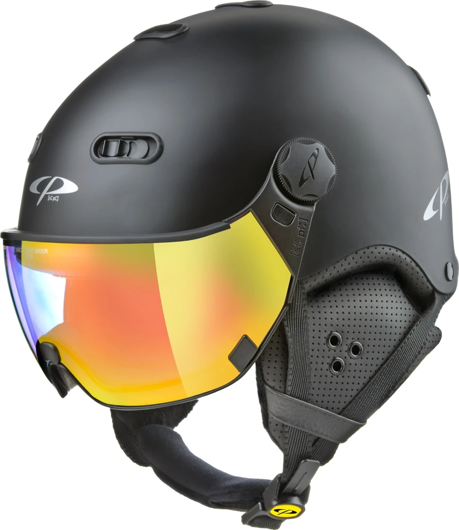CP Carachillo Skihelm Schwarz 3 CP Carachillo Skihelm Schwarz