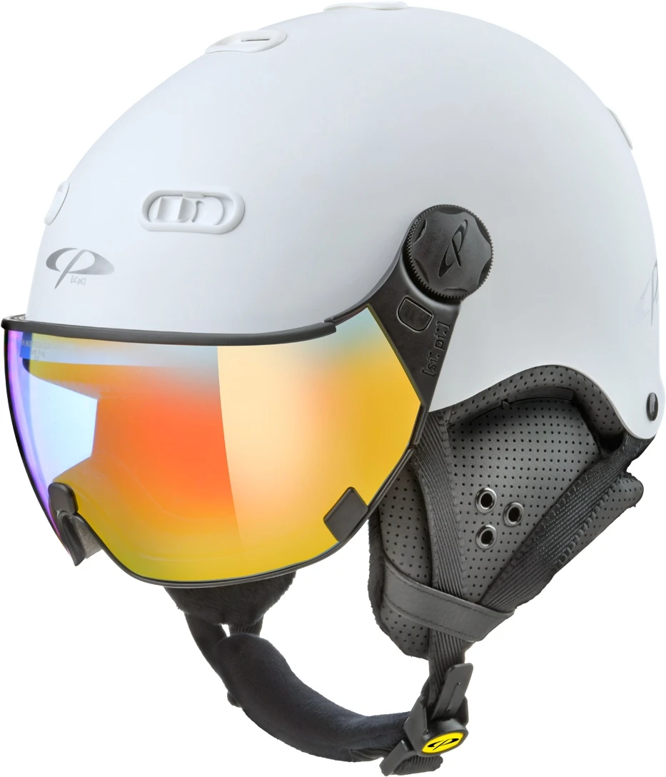 CP Carachillo Skihelm Weiss 3 CP Carachillo Skihelm Weiss
