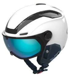 Bolle V-Line Carbon Visier Skihelm Weiß