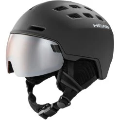 HEAD Radar Visier Skihelm Schwarz
