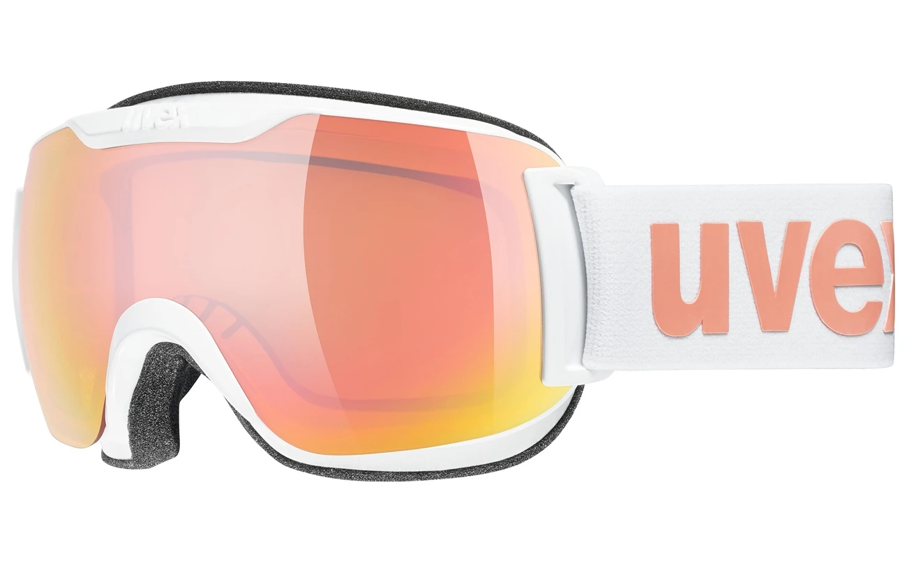 Uvex Downhill 2000 S CV Skibrille White/rose-orange S2 3 Uvex Downhill 2000 S CV Skibrille White/rose-orange S2