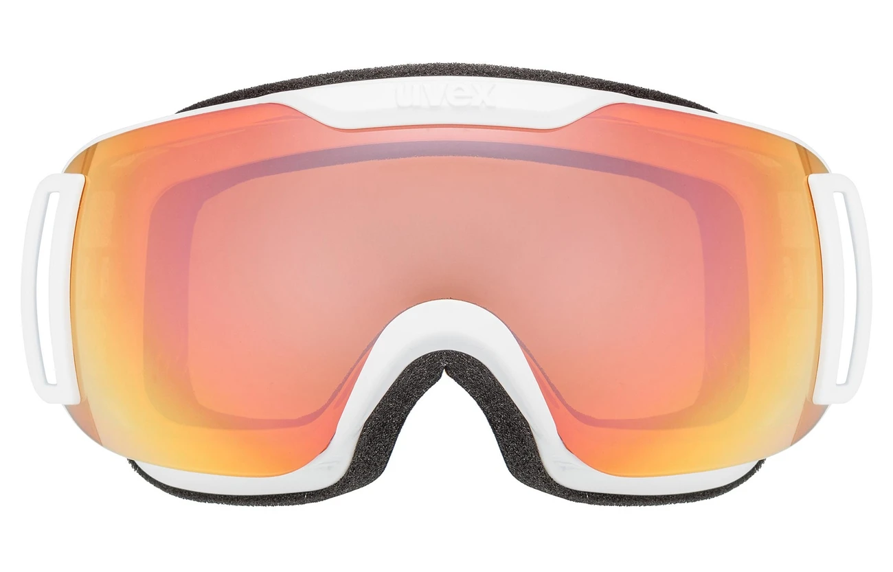 Uvex Downhill 2000 S CV Skibrille White/rose-orange S2 4 Uvex Downhill 2000 S CV Skibrille White/rose-orange S2 – Bild 2
