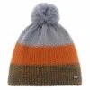 Eisbär Star Pompon MÜ RL Mütze Ockermeliert Orange -Skiausrüstung Angebote 30923 533