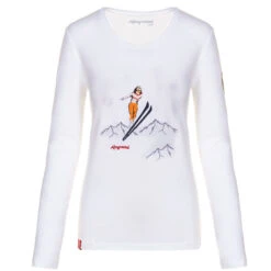 Almgwand Getrumalm Damen Longsleeve Weiss