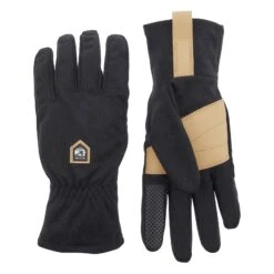 Hestra Merino Windwool Liner Innenhandschuhe Schwarz