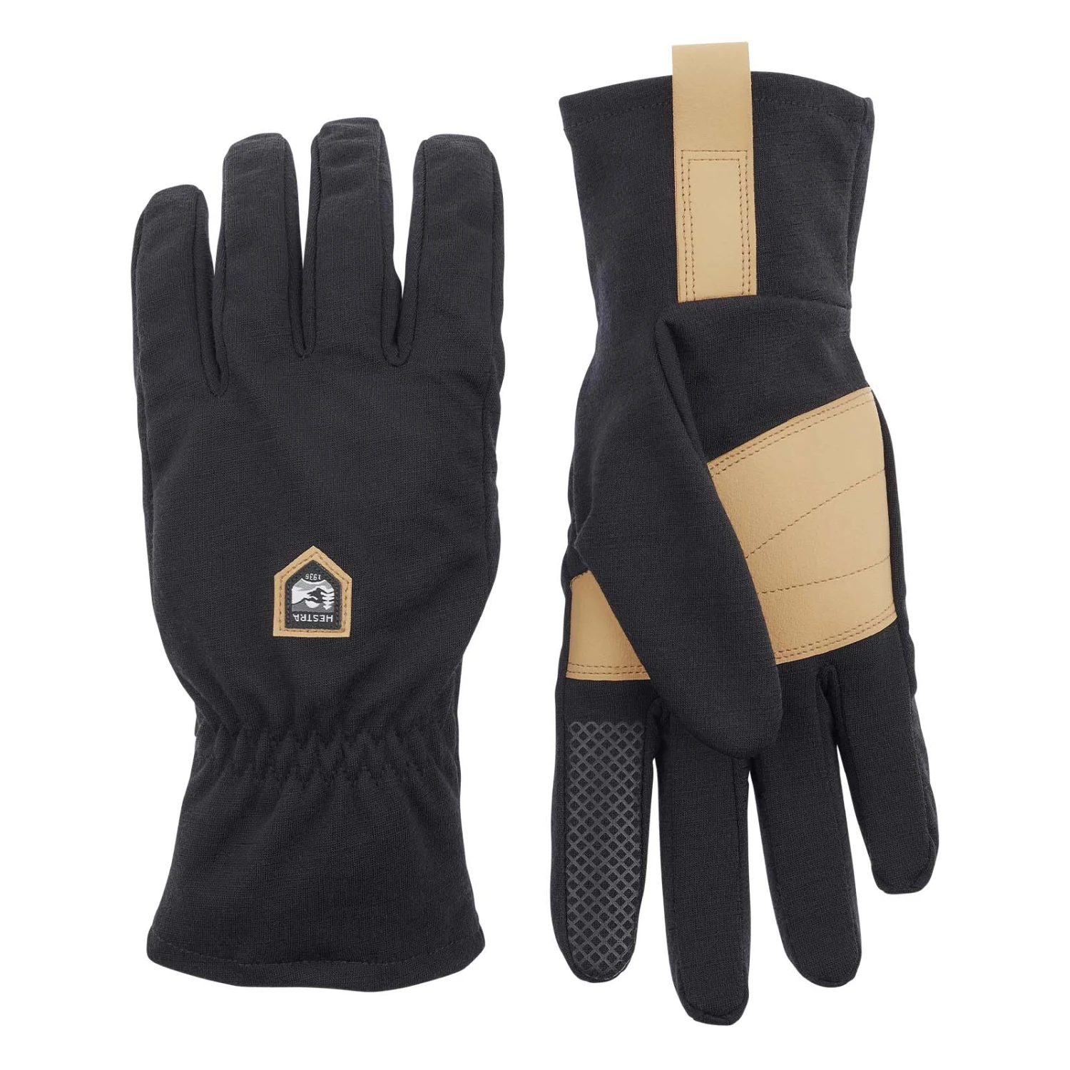 Hestra Merino Windwool Liner Innenhandschuhe Schwarz 3 Hestra Merino Windwool Liner Innenhandschuhe Schwarz