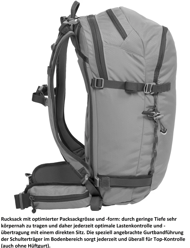 EXPED Glissade 25 Rucksack Grün 5 EXPED Glissade 25 Rucksack Grün – Bild 3