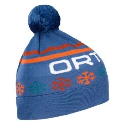 ORTOVOX Nordic Knit Beanie Mütze Blau