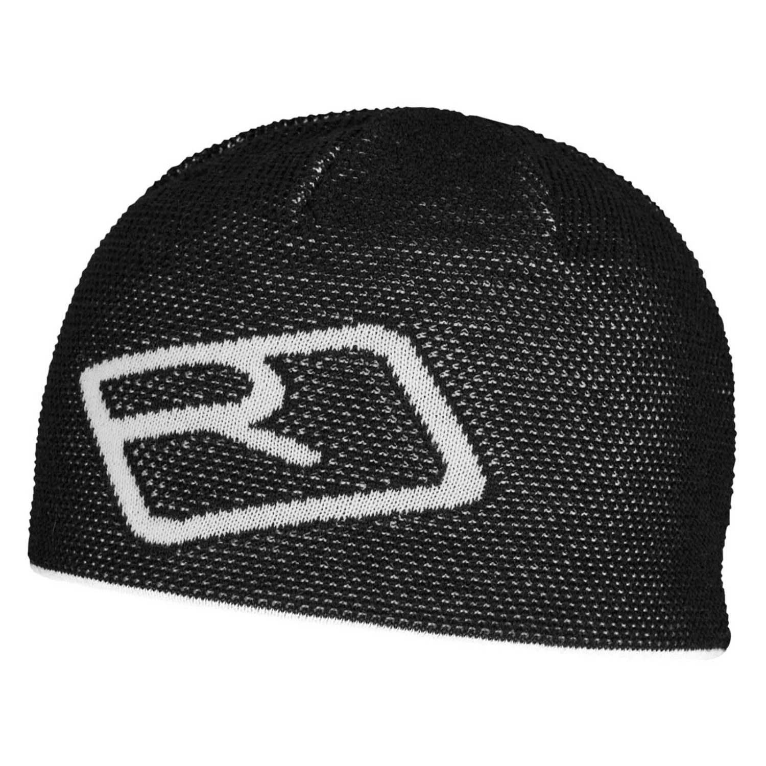 ORTOVOX Merino Logo Knit Beanie Mütze Schwarz 3 ORTOVOX Merino Logo Knit Beanie Mütze Schwarz