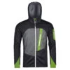 ORTOVOX Fleece Loden Hoody Herren Midlayer Schwarz -Skiausrüstung Angebote 700479 1