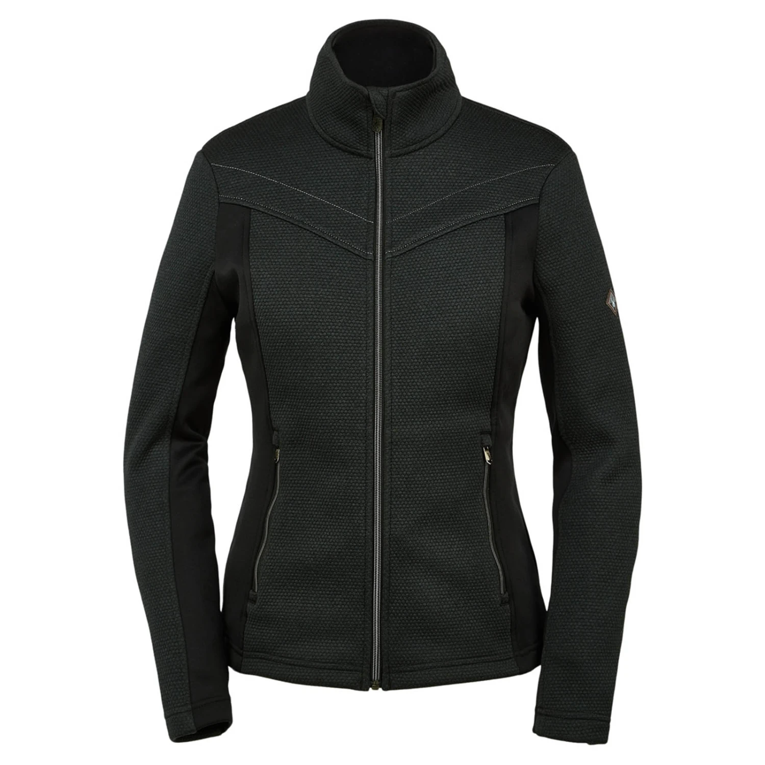 Spyder Encore Full Zip Damen Fleecejacke Schwarz 3 Spyder Encore Full Zip Damen Fleecejacke Schwarz
