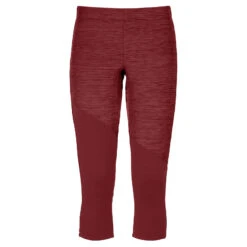 ORTOVOX Fleece Light Damen Unterhose Rot