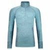 ORTOVOX 230 Competition Zip Neck Women Türkis 2 ORTOVOX 230 Competition Zip Neck Women Türkis -Skiausrüstung Angebote 701236