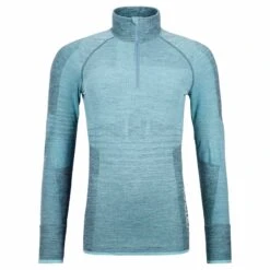 ORTOVOX 230 Competition Zip Neck Women Türkis
