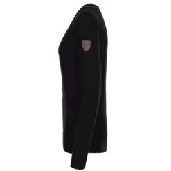 Almgwand Gumpenalm Damen Longsleeve Schwarz -Skiausrüstung Angebote 701319 de dp802