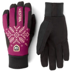 Hestra XC Primaloft Damen Handschuhe Weinrot