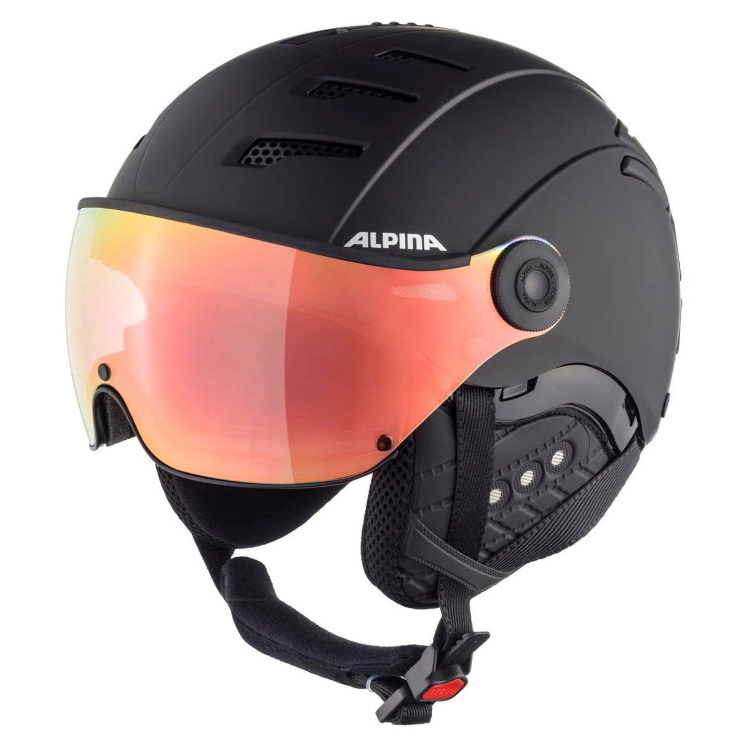 Alpina Jump 2.0 Q-Lite Skihelm Schwarz 3 Alpina Jump 2.0 Q-Lite Skihelm Schwarz