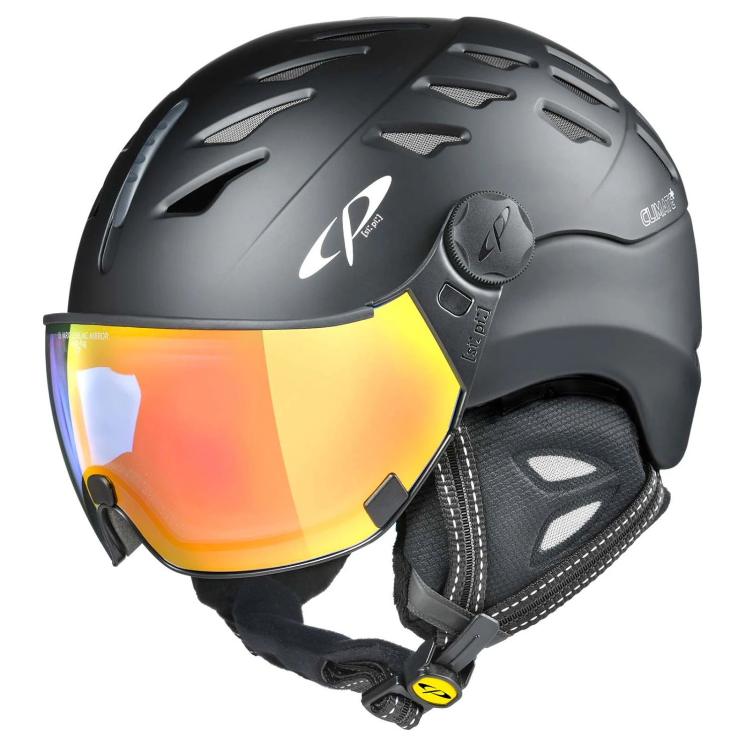 CP Cuma Skihelm Schwarz 3 CP Cuma Skihelm Schwarz