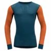 Devold Wool Mesh 190 Shirt Man Flame -Skiausrüstung Angebote GO 151 224 B 130A
