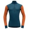 Devold Wool Mesh 190 Zip Neck Man Flame 1 Devold Wool Mesh 190 Zip Neck Man Flame -Skiausrüstung Angebote GO 151 240 B 130A