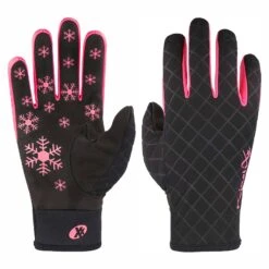 KINETIXX Lotta Damen Handschuhe Schwarz Pink