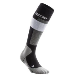 CEP Ski Merino Damen Kompressionssocken Grau
