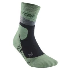 CEP Max Cushion Hiking Mid Cut Herren Wandersocken Grün