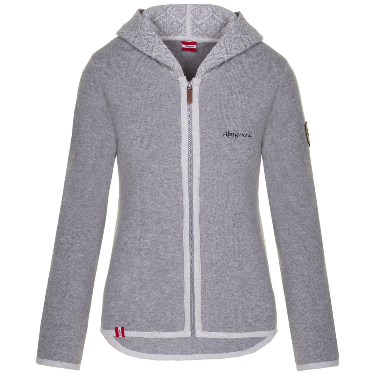 Almgwand Epzirleralm OS Damen Strickjacke Hellgrau 3 Almgwand Epzirleralm OS Damen Strickjacke Hellgrau