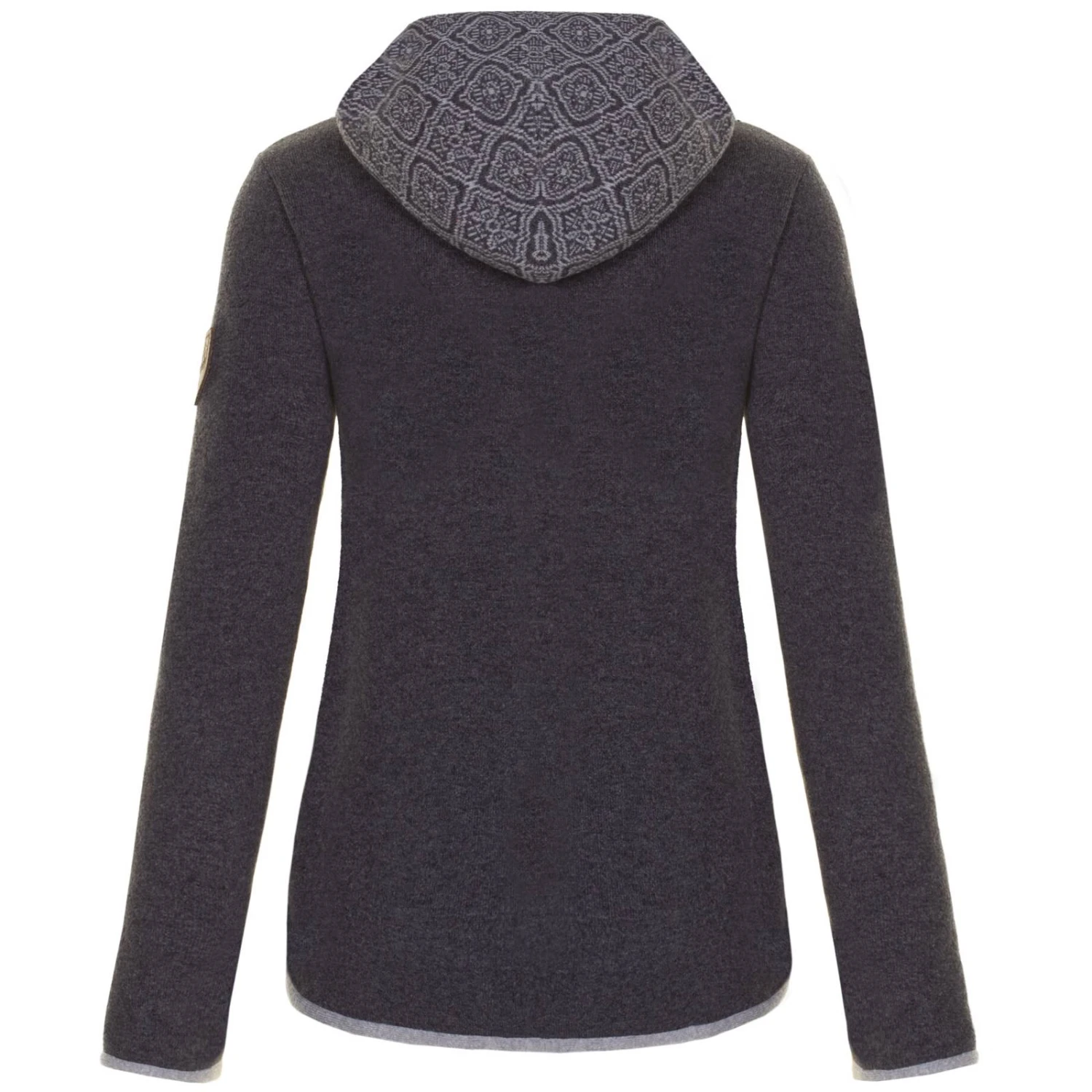 Almgwand Epzirleralm OS Damen Strickjacke Dunkelgrau 6 Almgwand Epzirleralm OS Damen Strickjacke Dunkelgrau – Bild 4