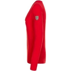 Almgwand Gramaialm Damen Longsleeve Rot -Skiausrüstung Angebote almgwand gramaialm 322228ad rot 06 d