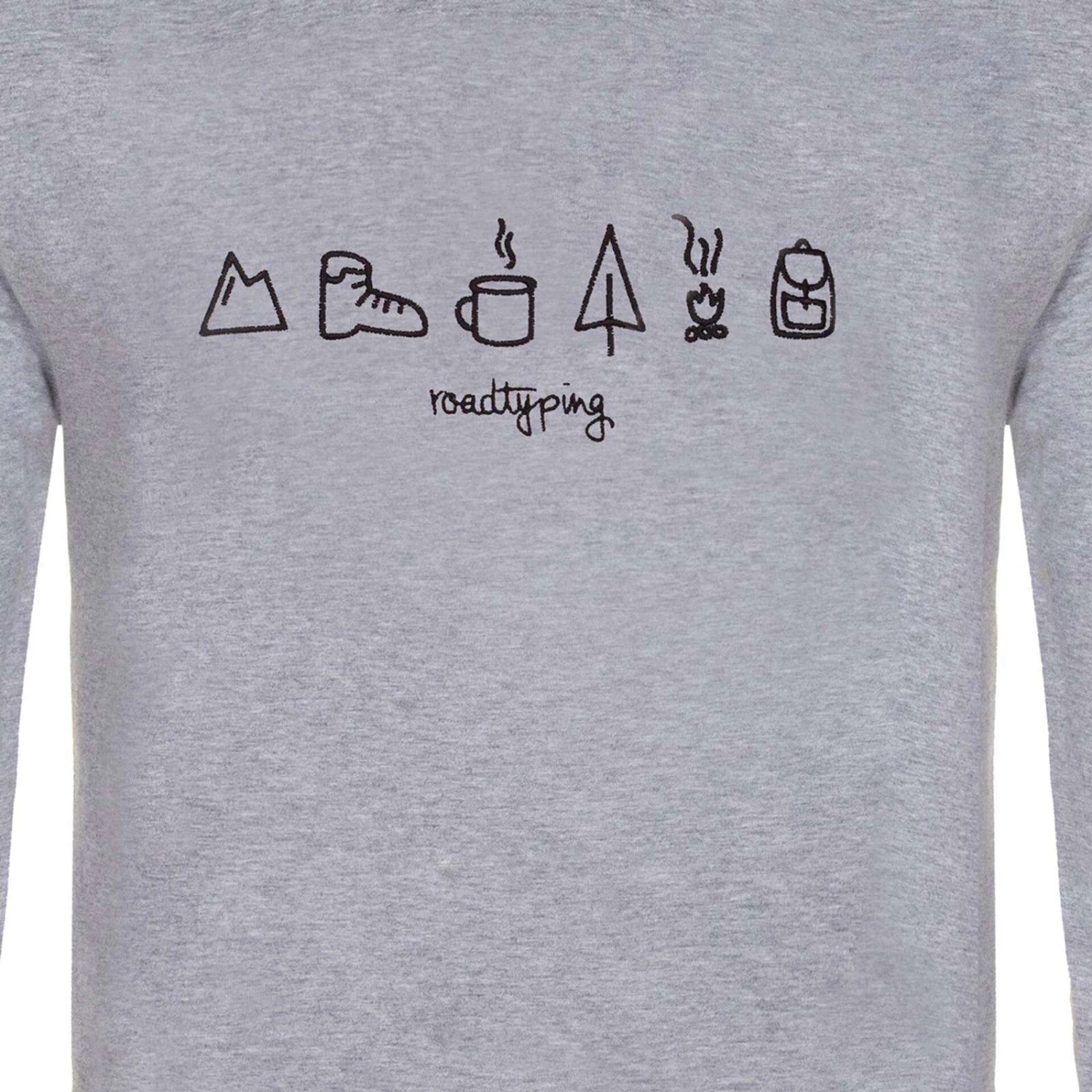 Almgwand Lechaschaueralm Herren Longsleeve Grau 7 Almgwand Lechaschaueralm Herren Longsleeve Grau – Bild 5