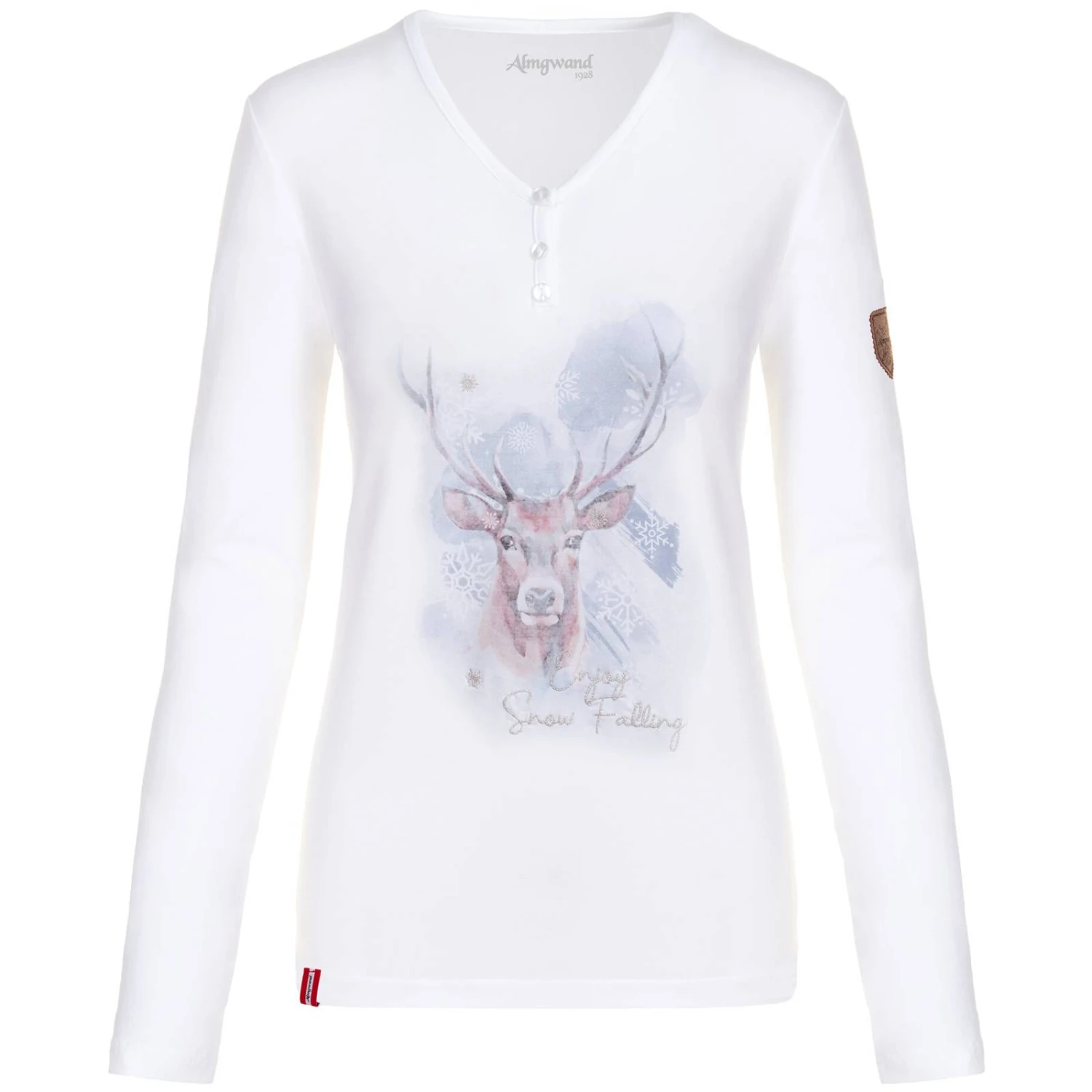 Almgwand Schafbachalm Damen Longsleeve Weiss 3 Almgwand Schafbachalm Damen Longsleeve Weiss