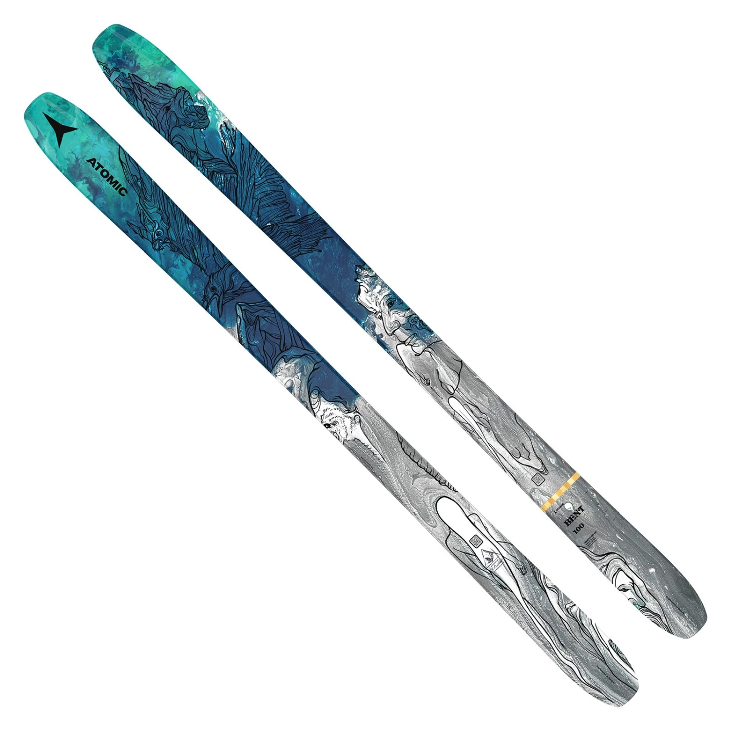 ATOMIC Bent Chetler 100 Freeride Ski 2022/23 3 ATOMIC Bent Chetler 100 Freeride Ski 2022/23