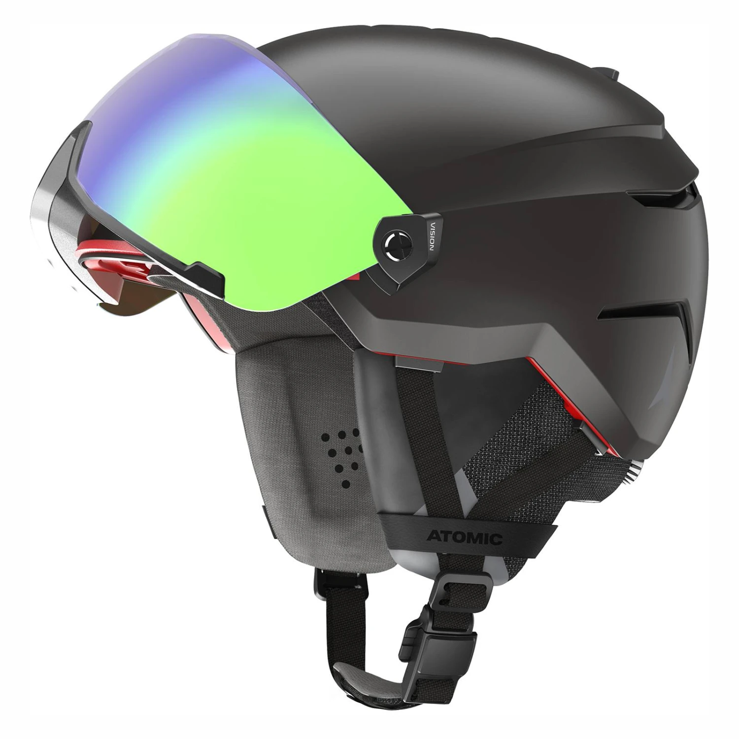 ATOMIC Savor AMID Visor HD Visier Skihelm Schwarz 3 ATOMIC Savor AMID Visor HD Visier Skihelm Schwarz
