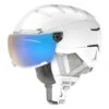 ATOMIC Savor GT Visor Photo Visier Skihelm Weiß -Skiausrüstung Angebote atomic savor gt visor photo ski helmet an5005928