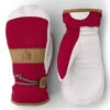 Hestra Voss CZone Damen Fäustlinge Rot -Skiausrüstung Angebote hestra glove voss czone mit 31521 560