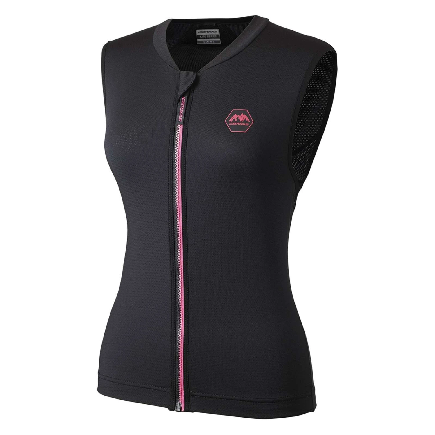 Icetools Lite Vest Damen Rückenprotektor Schwarz 4 Icetools Lite Vest Damen Rückenprotektor Schwarz – Bild 2