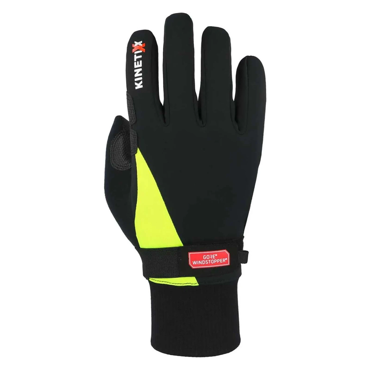 KINETIXX Nomo Unisex Handschuhe Schwarz Gelb 5 KINETIXX Nomo Unisex Handschuhe Schwarz Gelb – Bild 3