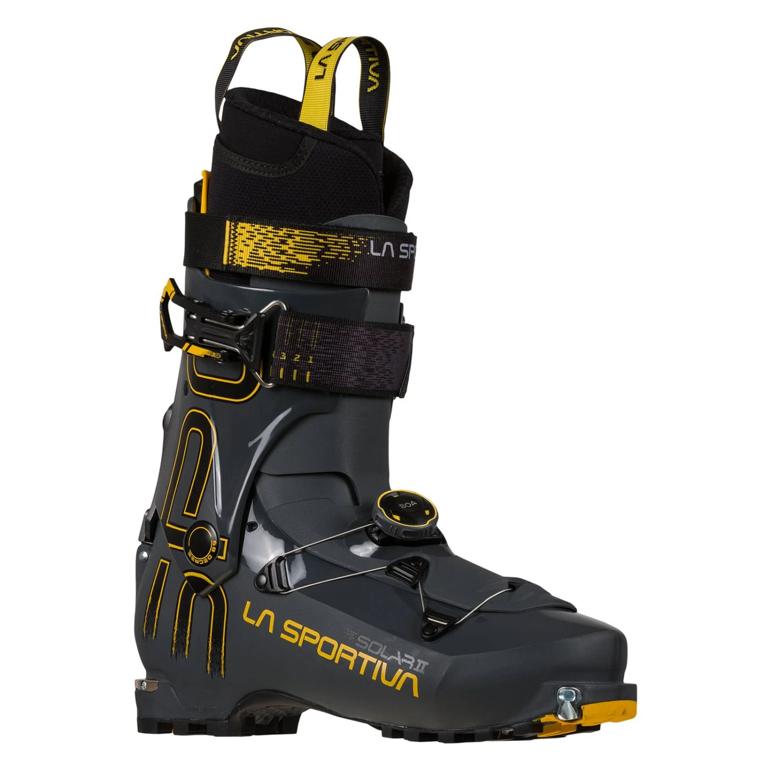 La Sportiva Solar II Tourenskischuhe Carbon Yellow 3 La Sportiva Solar II Tourenskischuhe Carbon Yellow