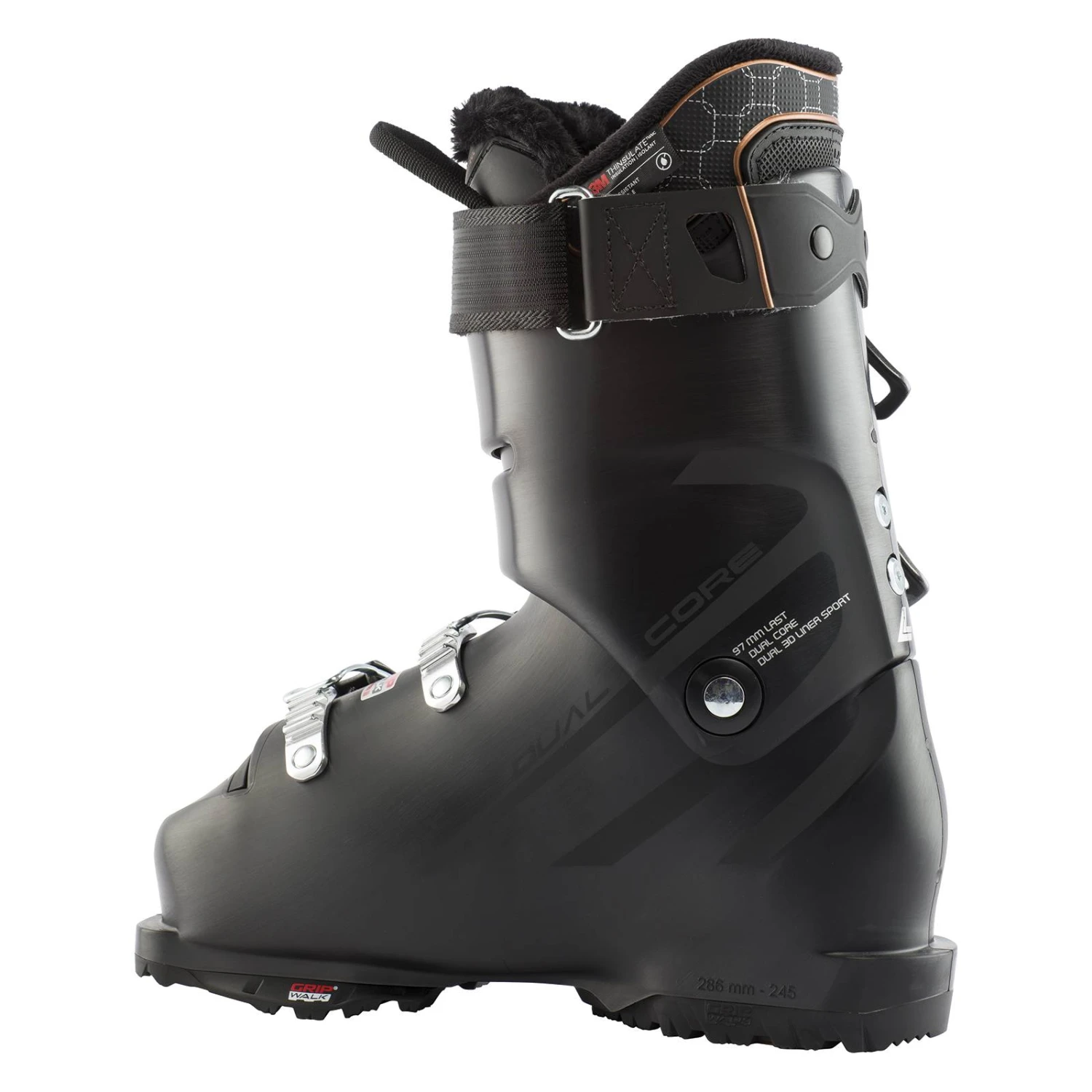 LANGE RX 80 GW Damen Skischuhe Schwarz 5 LANGE RX 80 GW Damen Skischuhe Schwarz – Bild 3