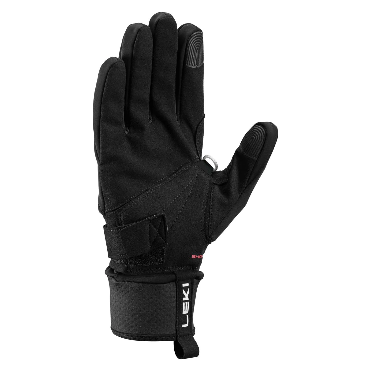 LEKI CC Shark Unisex Handschuhe Schwarz 4 LEKI CC Shark Unisex Handschuhe Schwarz – Bild 2