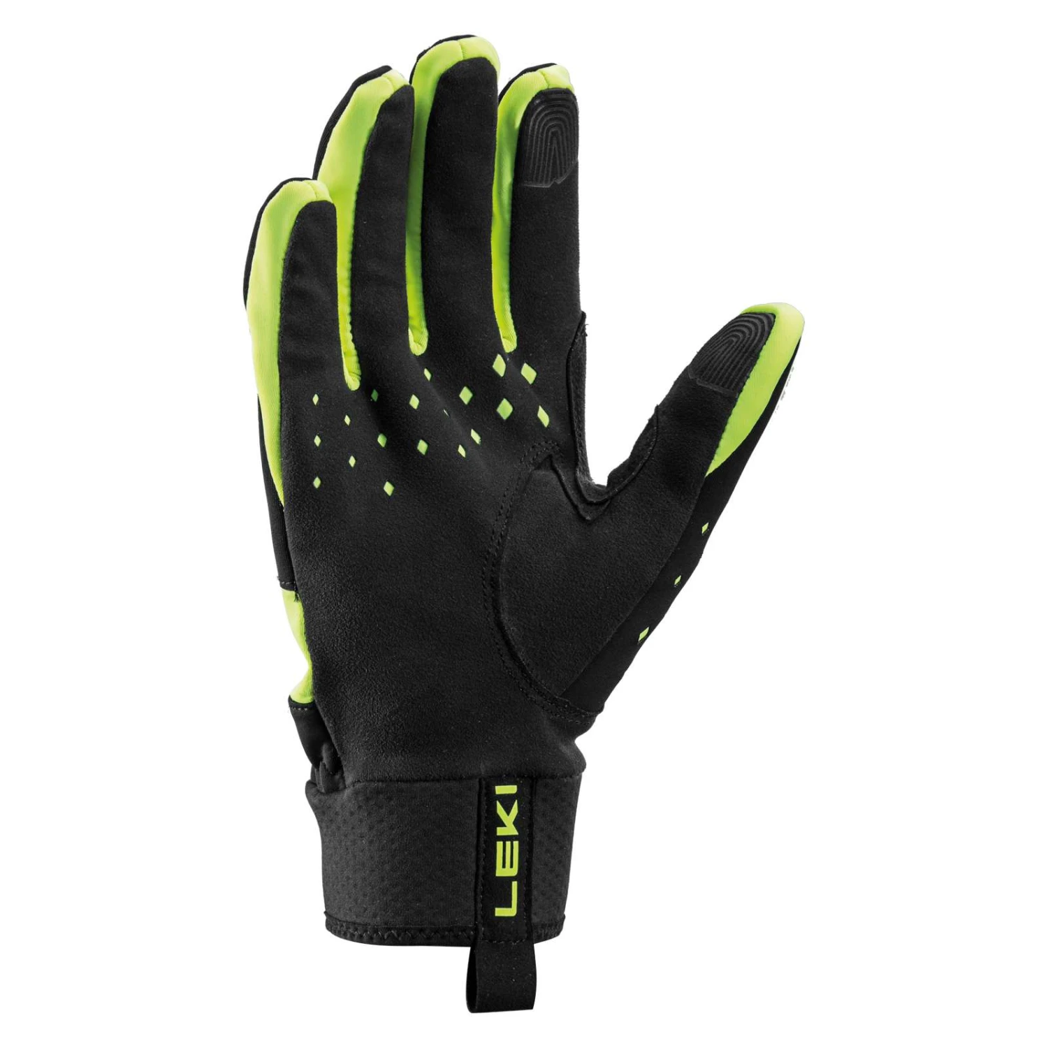 LEKI HRC Race Langlaufhandschuhe Gelb 4 LEKI HRC Race Langlaufhandschuhe Gelb – Bild 2