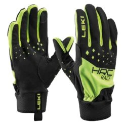 LEKI HRC Race Langlaufhandschuhe Gelb
