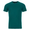 Ortovox 120 Cool Tec Clean Herren T-Shirt Grün -Skiausrüstung Angebote ortovox 120 cool tec clean ts m t shirt gruen 88153000 1