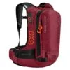 ORTOVOX Lawinenrucksack Free Rider 20 S Avabag Rotbraun -Skiausrüstung Angebote ortovox avalance backpack avabag free rider 20 s 46468 46467