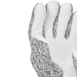 ORTOVOX Swisswool Classic Glove Leather Strickhandschuhe Grau -Skiausrüstung Angebote ortovox glove swisswool classic leather grey blend 51502 88301