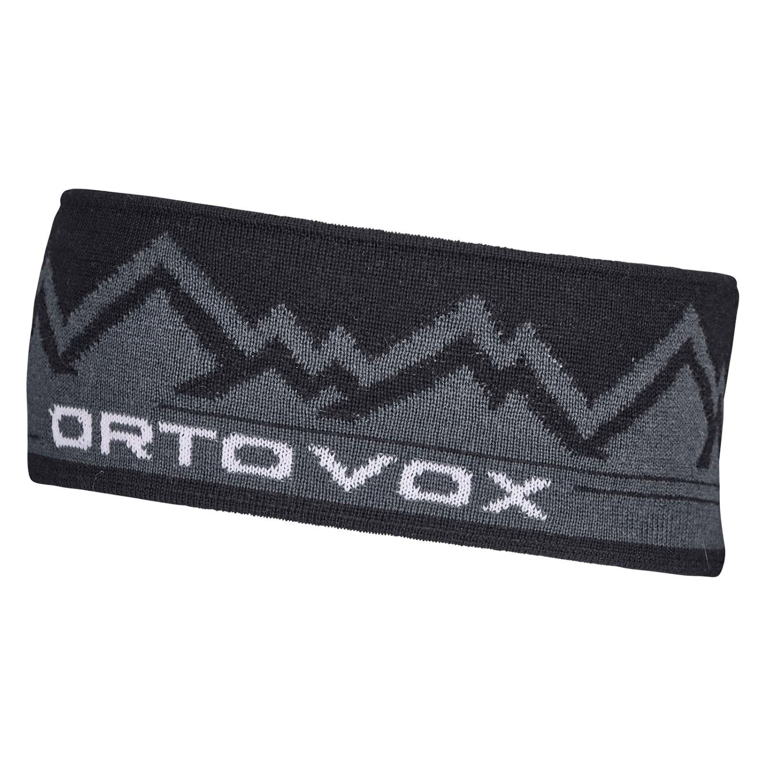 ORTOVOX Peak Headband Stirnband Schwarz 3 ORTOVOX Peak Headband Stirnband Schwarz