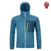 Ortovox Swisswool Piz Duan Jacket Herren Isolationsjacke Blau -Skiausrüstung Angebote ortovox swisswool piz duan jacket herren isolationsjacke 61327 52001